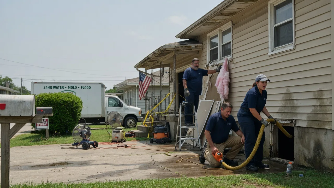 Water Damage Repair in Ludlow Falls, OH near me
